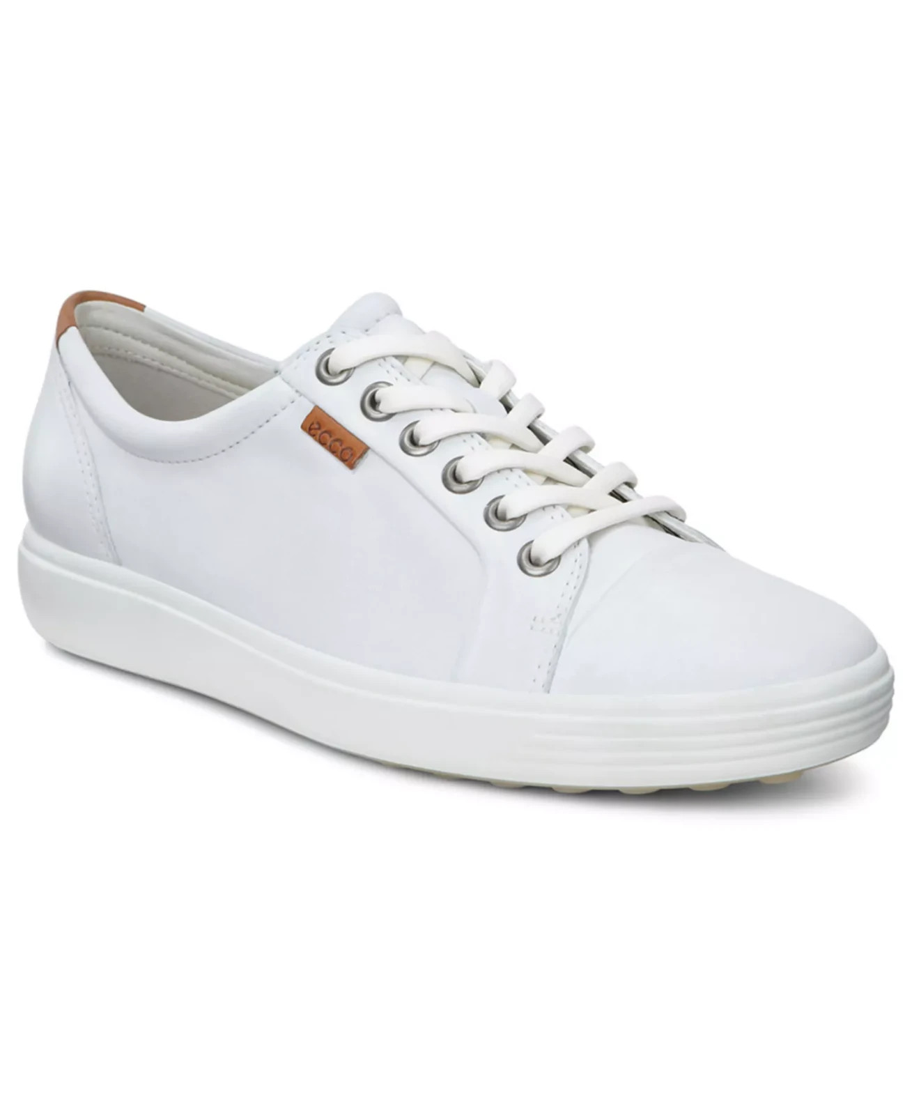 Ecco Soft 7 White Women’s Casual Shoe – NEW – Choose Size