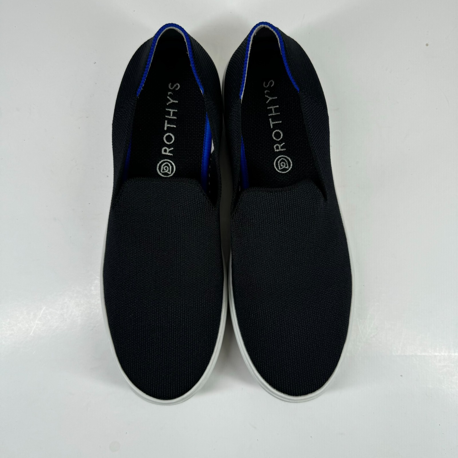 Rothy’s The Original Women’s US 11 Black Knit Comfort Casual Slip-On Sneaker