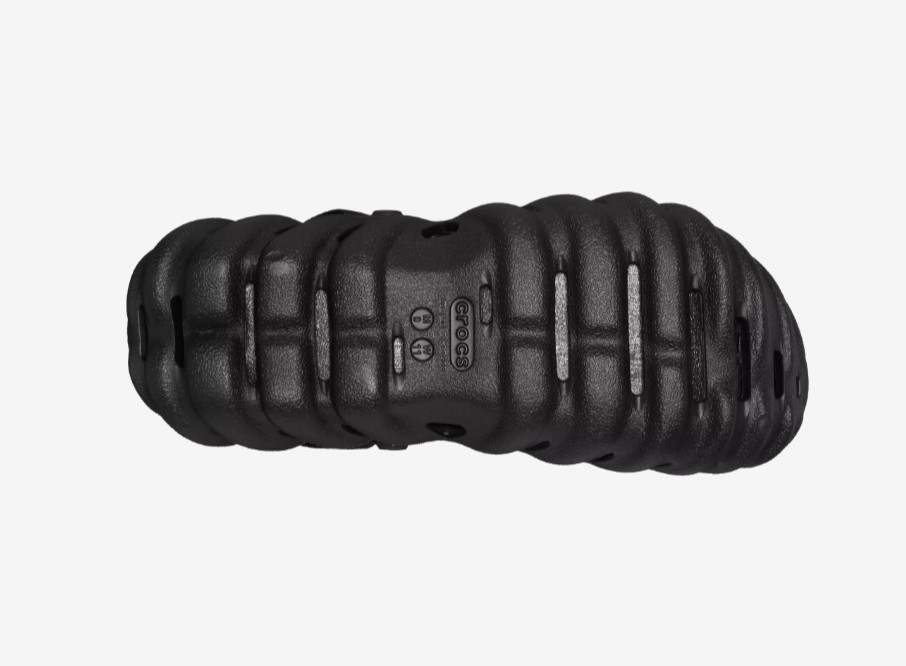 Crocs Echo Clogs Triple Black 207937-001 Women’s Size 5-9 New