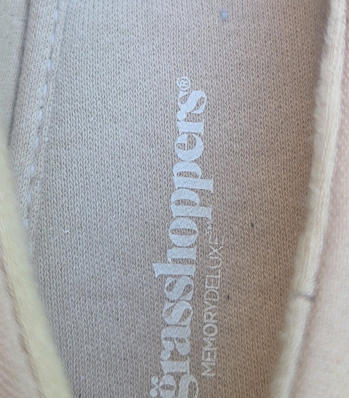 Grasshoppers Blaise Wedge slip-on loafers Stone Size 7.5W
