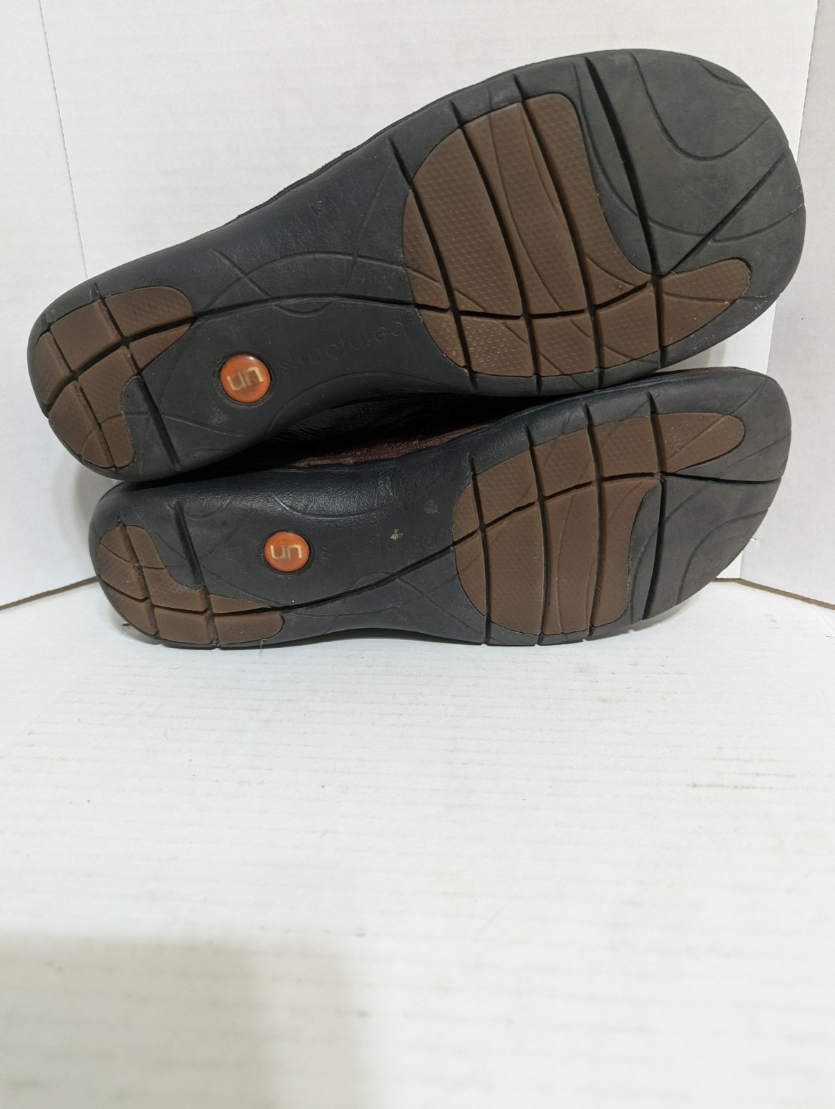 Clarks Unstructured Women’s Size 8 M Mary Jane Comfort Brown Shoes