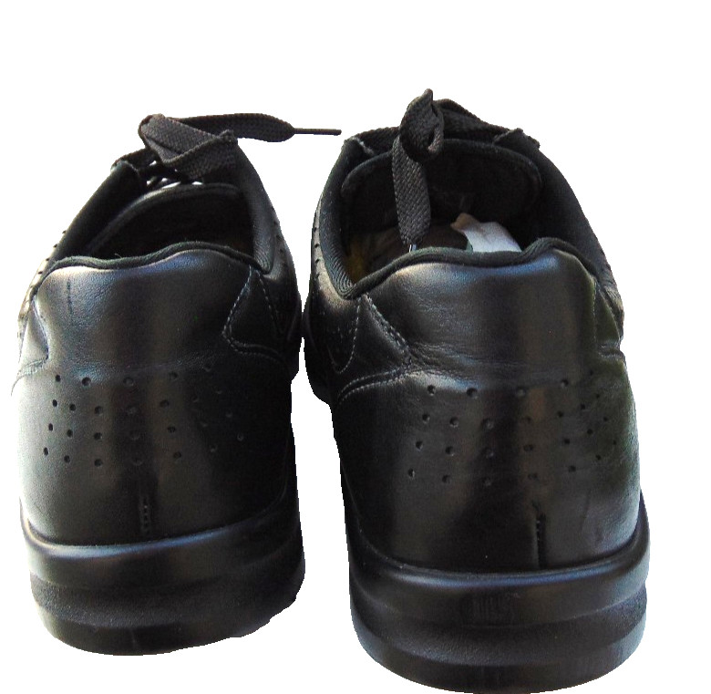 SAS WOMENS BLACK LEATHER COMFORT ORTHOPEDIC SHOES TRIPAD COMFORT OXFORD SNEAKER