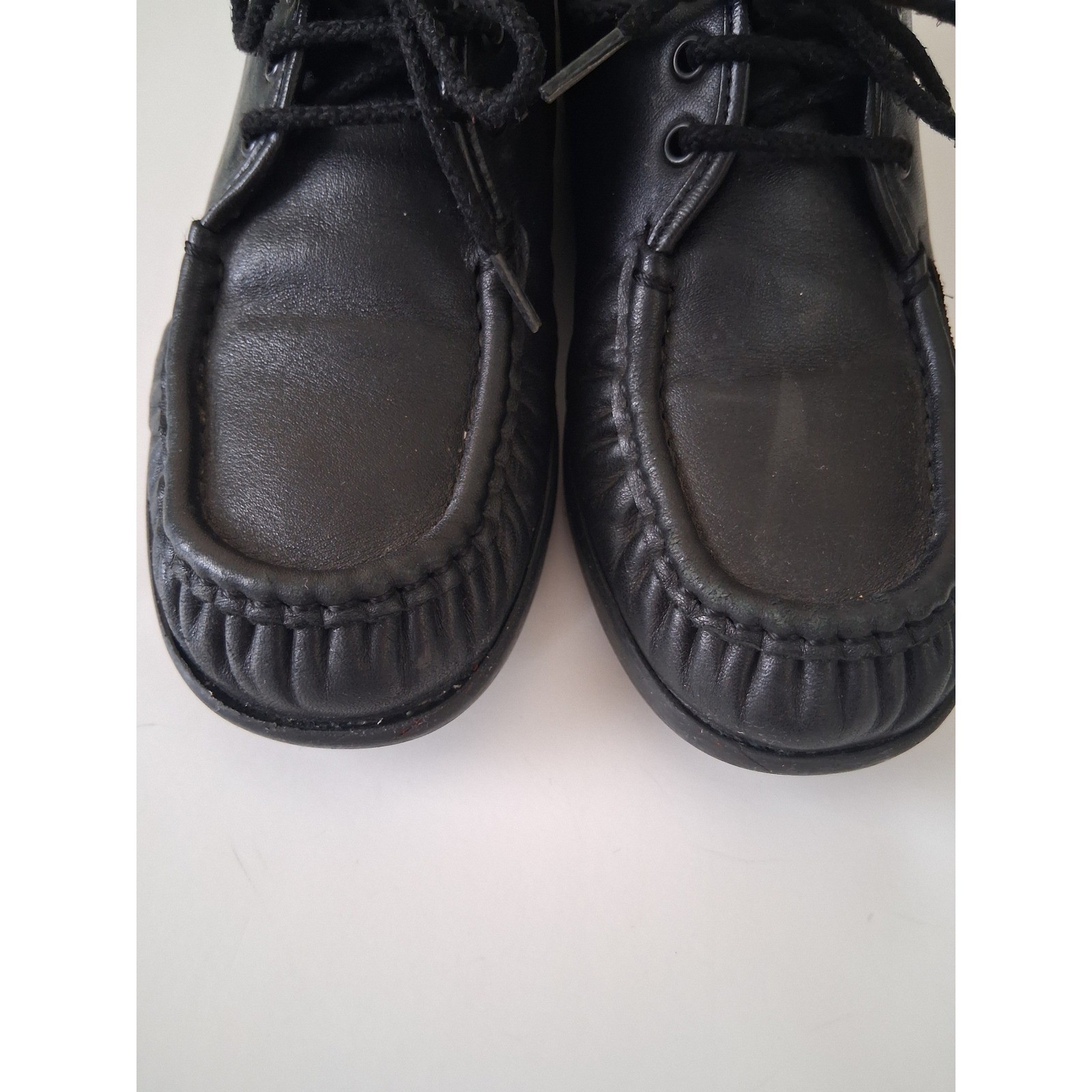 SAS Siesta Comfort Oxford Shoes Womens 10.5 M Black Leather Lace Up Walking Work