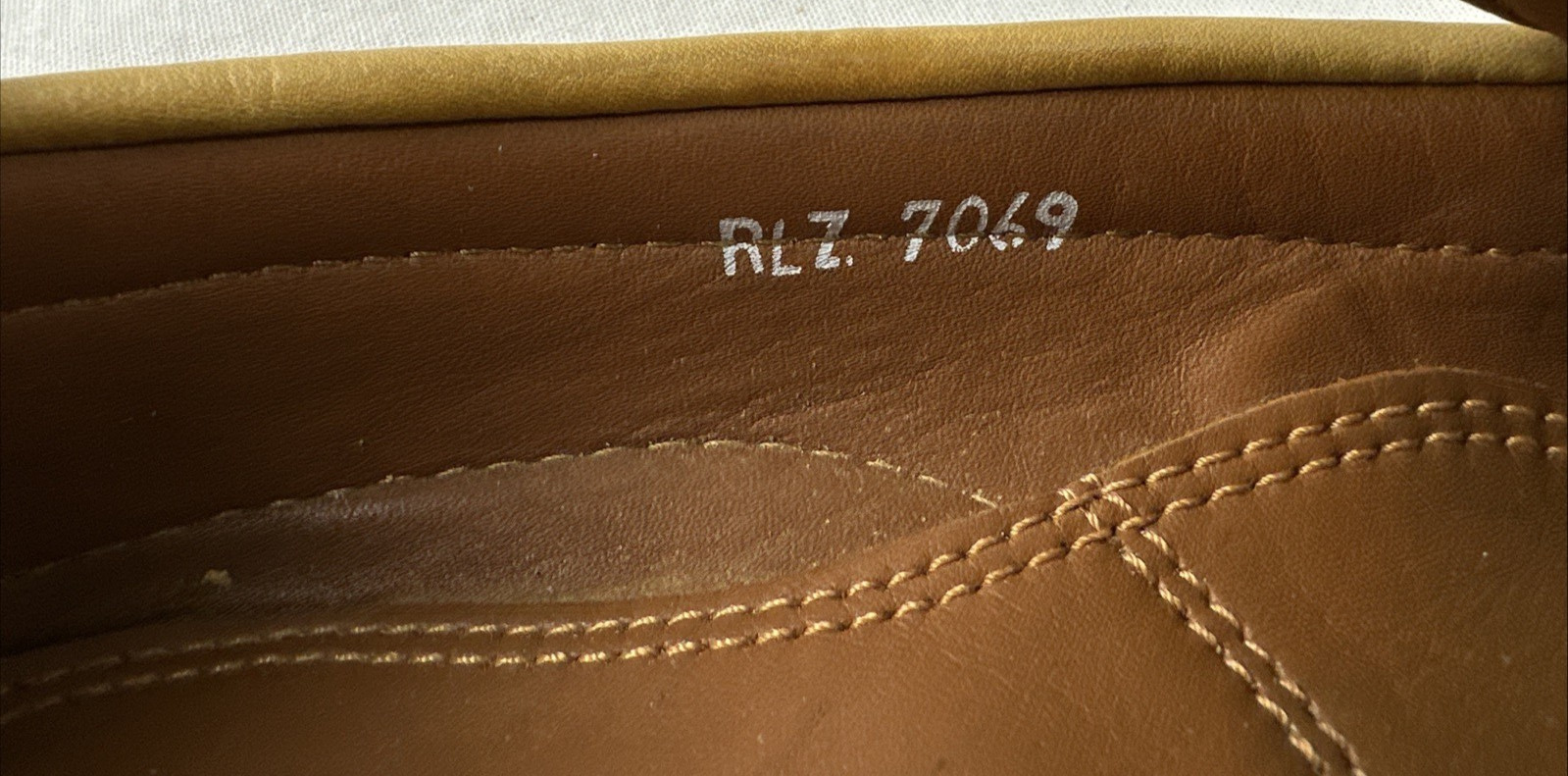 Ralph Lauren Moccasin Soft Leather Shoes Women Sz 6 1/2 B w/Box, Free Ship