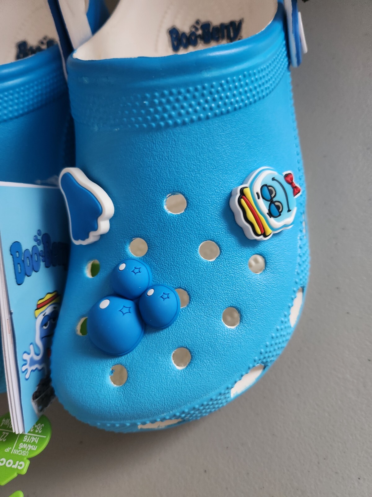 NEW Crocs x General Mills HALLOWEEN Boo Berry Classic Clog Size M4/W6 Monster