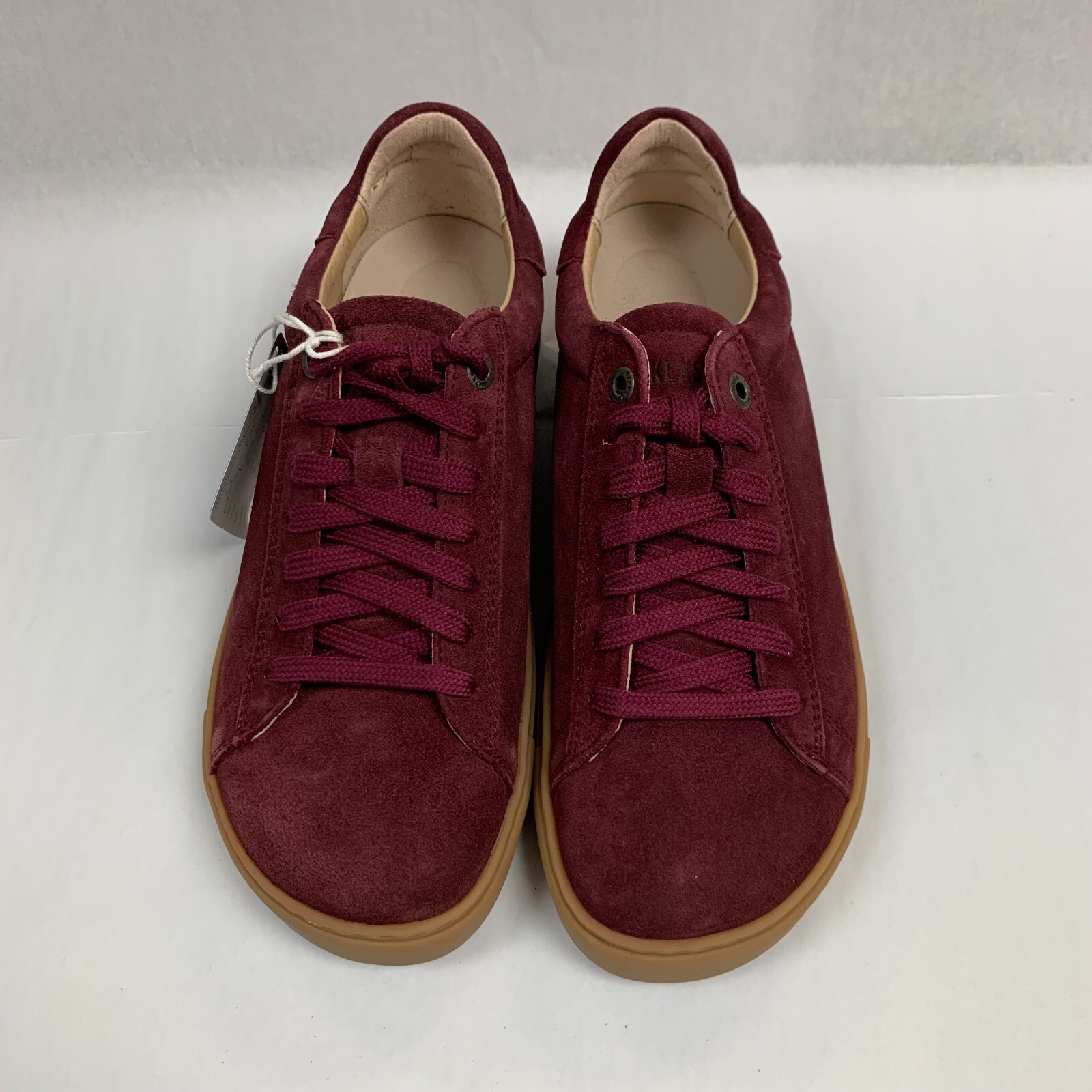 Birkenstock New w/ Box Bend Low Maroon Suede Leather Narrow – Select Size
