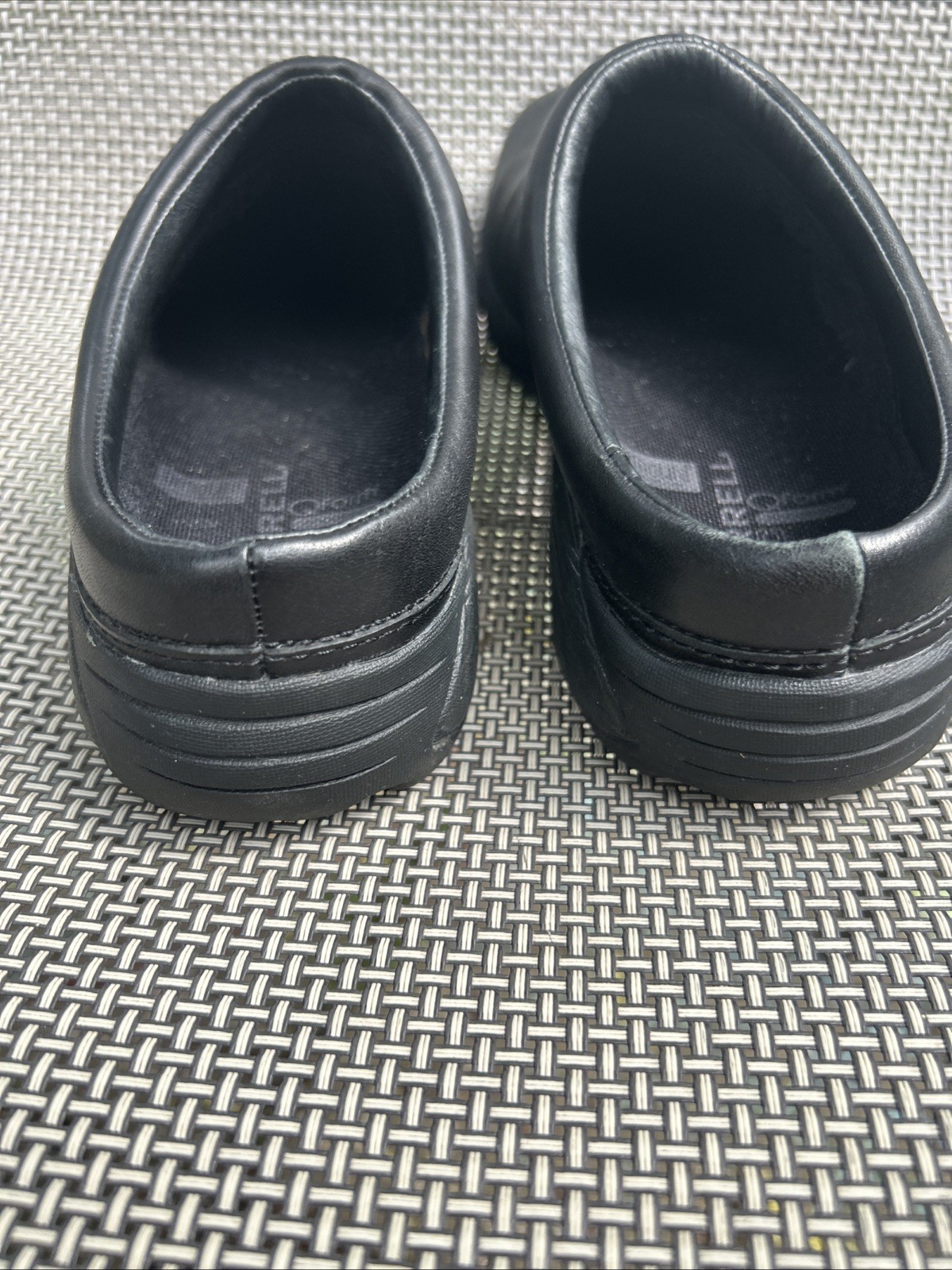 Merrell Women’s Encore QForm Nova Black Leather Moccasins Shoes Slip-On Size 6.5