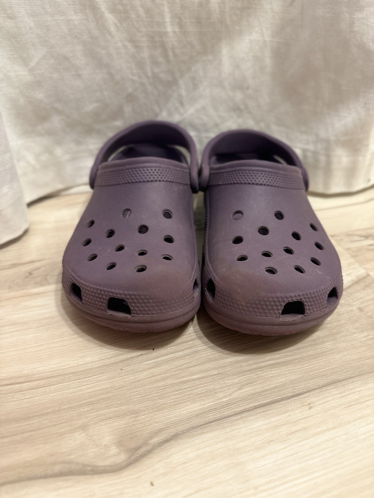 Crocs Classic Clog Purple US Women’s 7, Men’s 5 Slip On Shoe