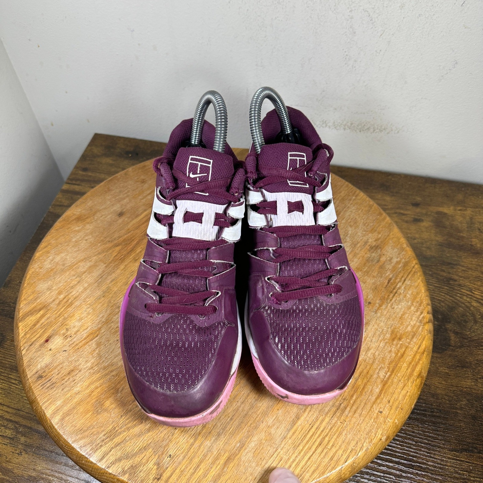 Nike Court Air Zoom Vapor X Womens Tennis Shoes Burgundy AA8027-603 Sneakers 7