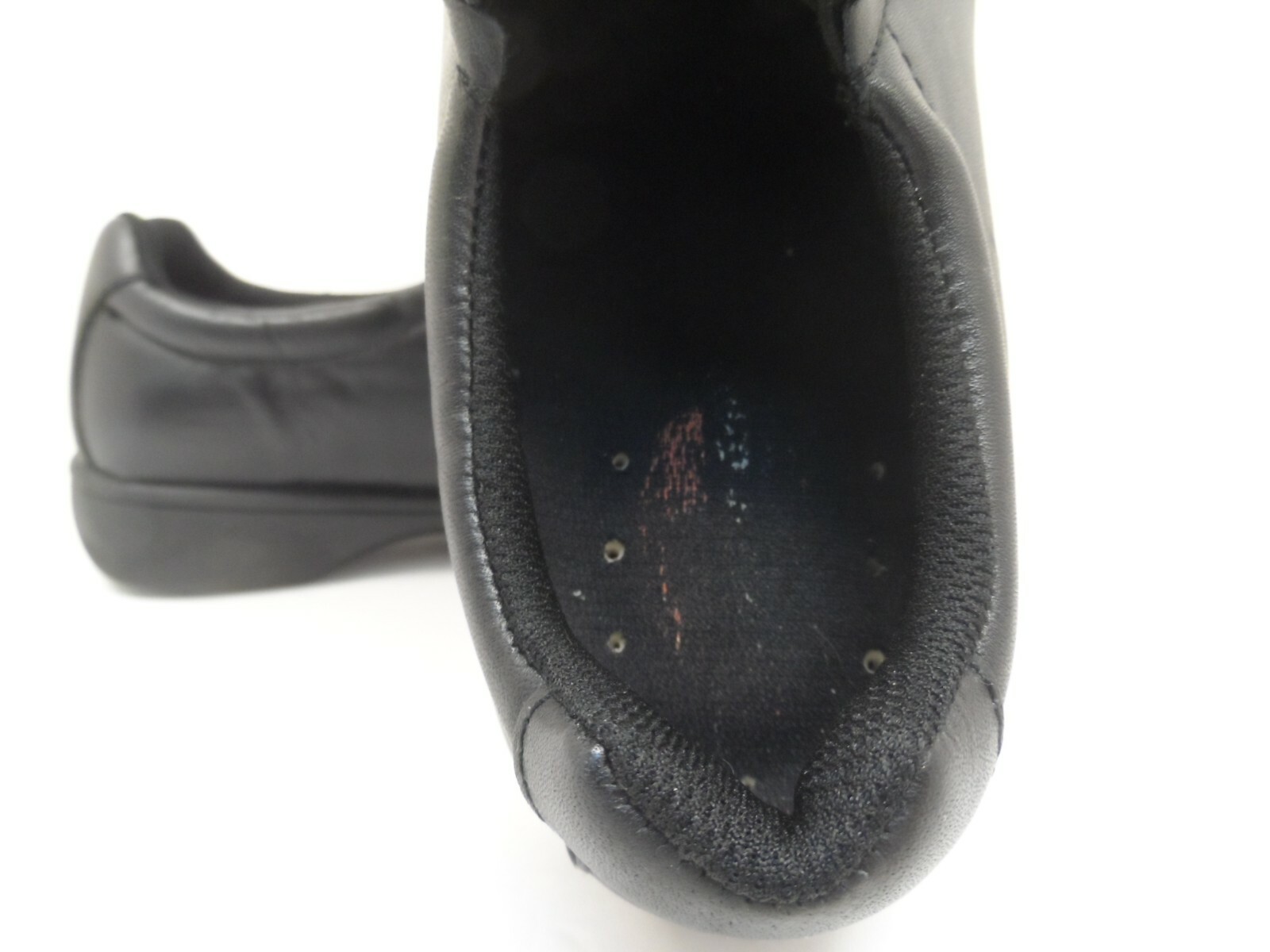 Genuine Grip Footwear Women’s 410 Slip On Slip Resistant Work Shoe Black 7M