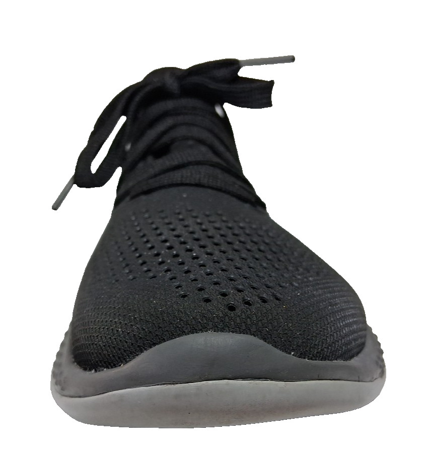 Crocs LiteRide 360 Pacer Sneaker Shoes Women Size 7 Black Grey Beach Waterproof