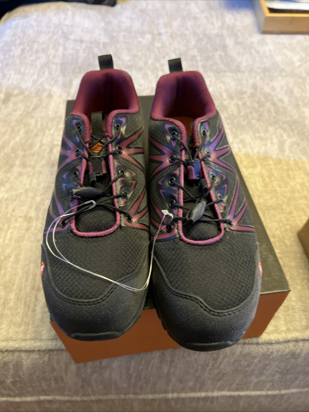 New Merrell Women’s J15822 Fullbench Composite Toe Safety Work Shoes Size 9 NIB