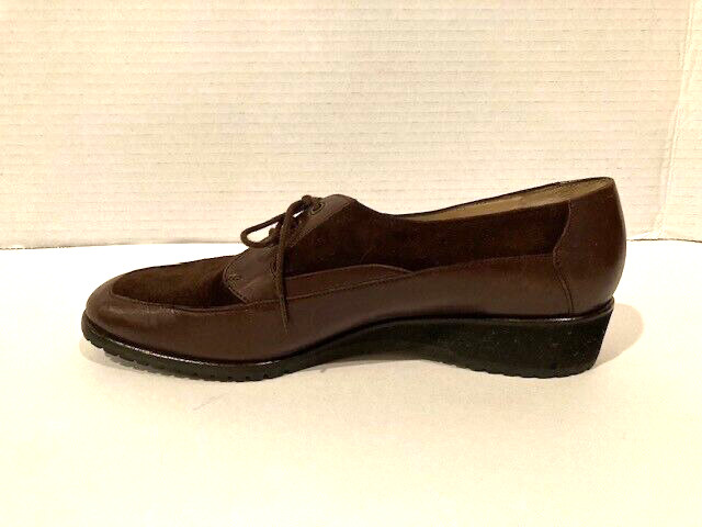 Bally Brown WING TIP Oxfords 5.5 Woman/Chilld