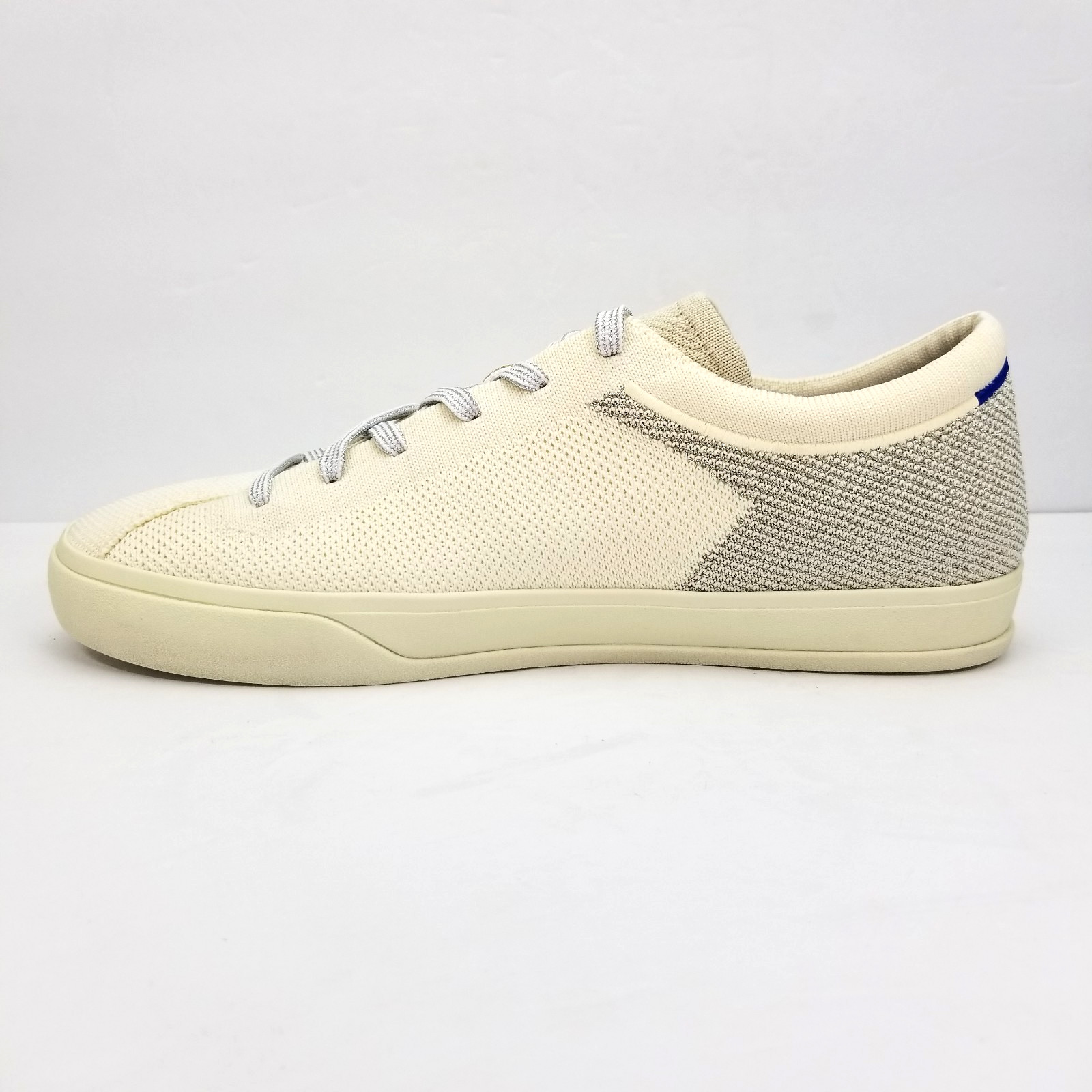 ROTHYS The Lace Up Sneaker Diamond Twill White Ivory Women’s Size 10.5 Shoes