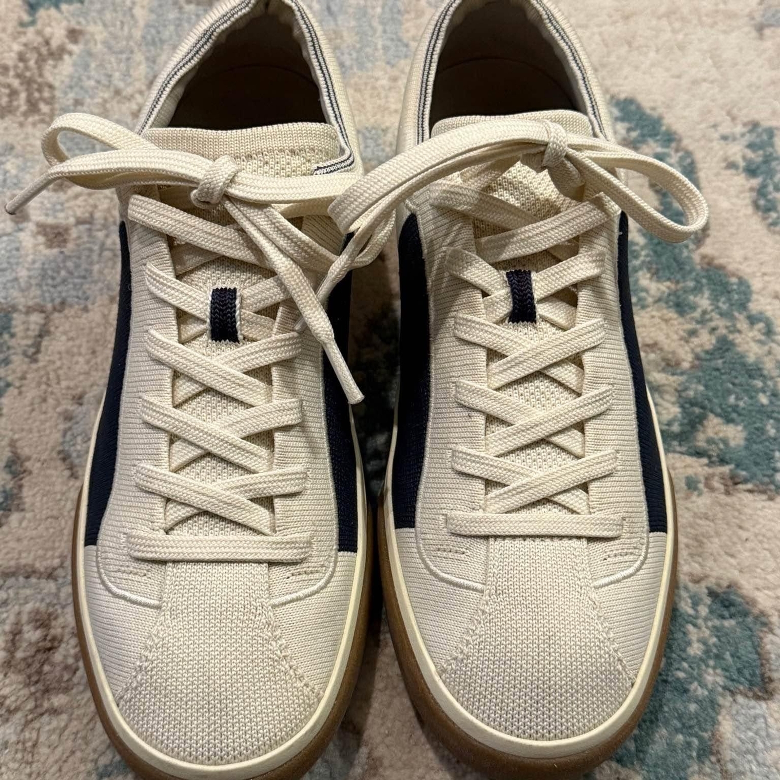 Rothy’s BlackBerry The Lace-Up Sneakers Size 8