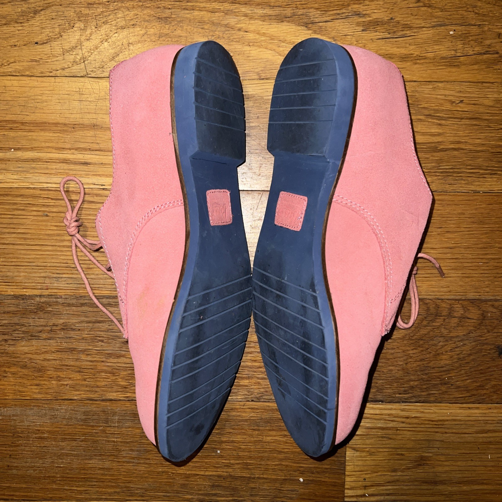 Bass Ely-2 Desert Rose Pink Oxfords Women Size 9.5 RARE!