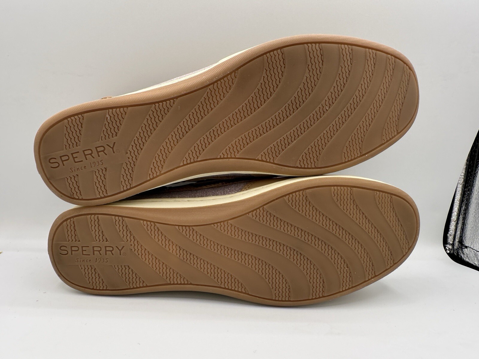 NEW Sperry Top Sider Women’s Size 8 M Koifish 2 Eye Boat Shoes Linen 88209