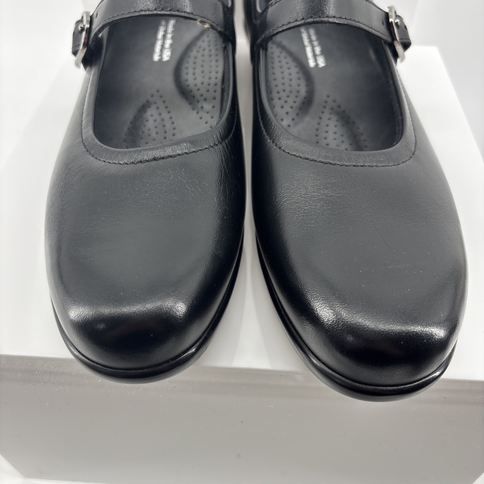 SAS Shoe Maria Black Mary Jane Flat Tripad Comfort 9.5 AAA Slim Extra Narrow USA