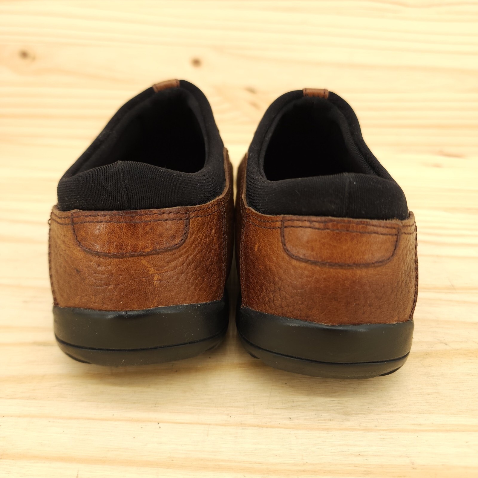RJ Colt Women’s Slip On Shoes Sz 8 M Brown Leather Comfort Outdoor Western Walk