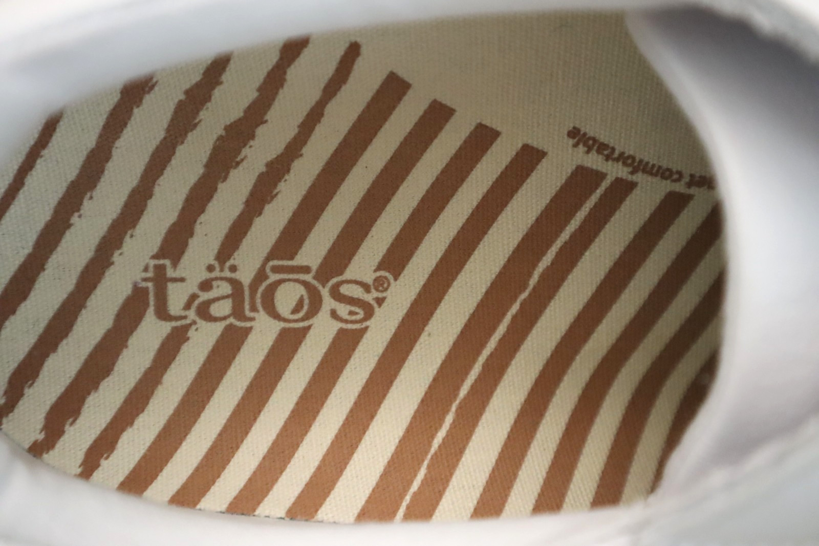 Taos PLX-13994A Women’s Sz 10.5M White Leather Plim Soul Lux Sneakers Shoes $170