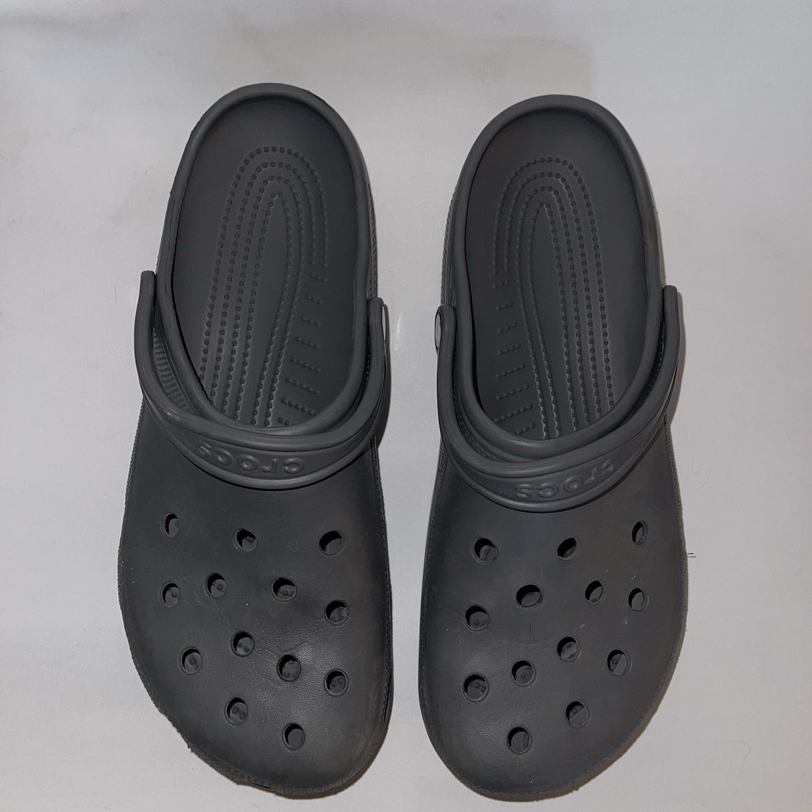 Crocs Unisex Classic Clog Slate Grey Men’s Size 13