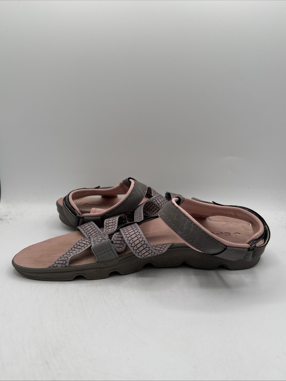 Jsport by Jambu Water Ready Sandal Shoe Womens Size 9M Gray/Pink