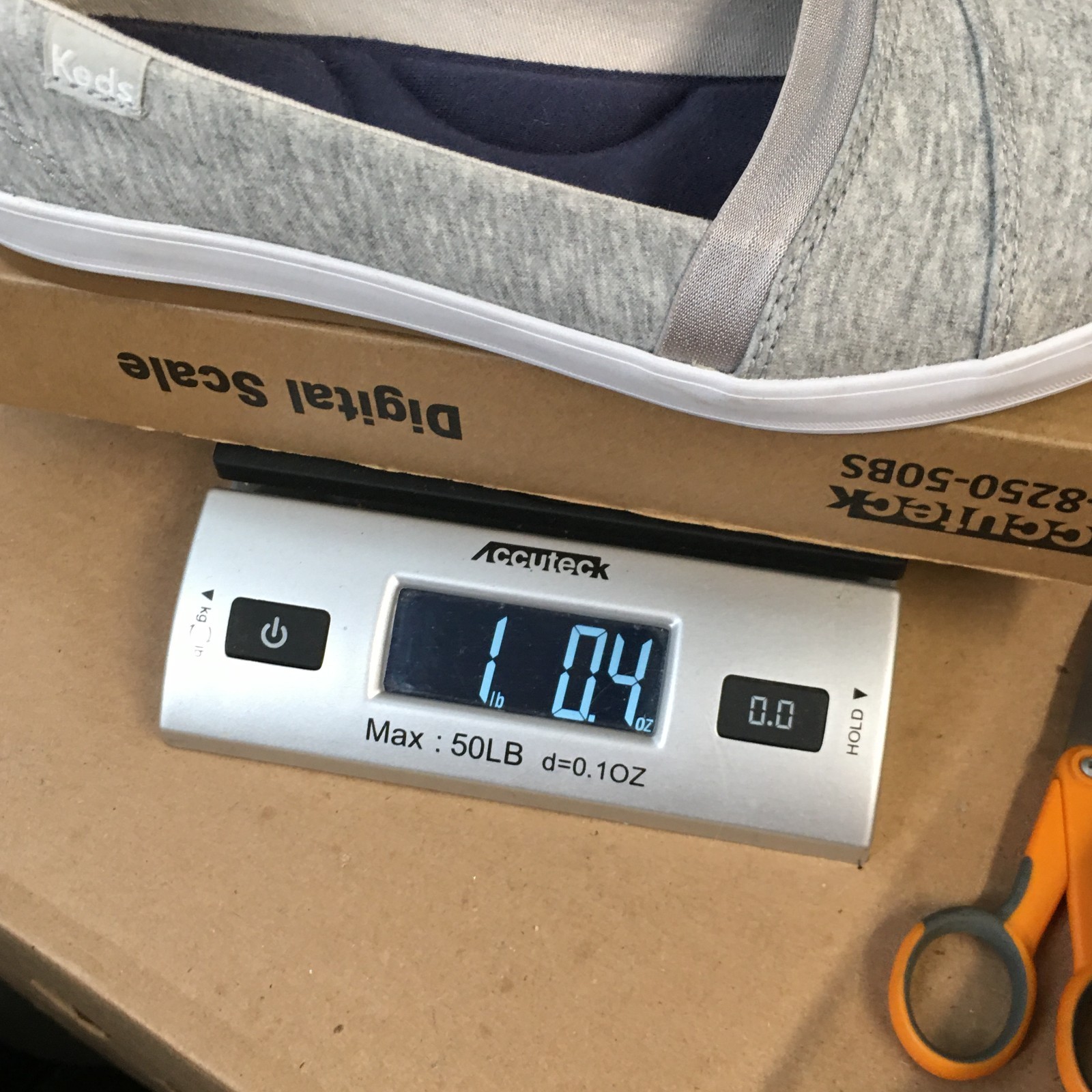Keds Shoes Womens 7 Carmel Jersey Casual Slip On Sneakers WF59966 Gray Fabric