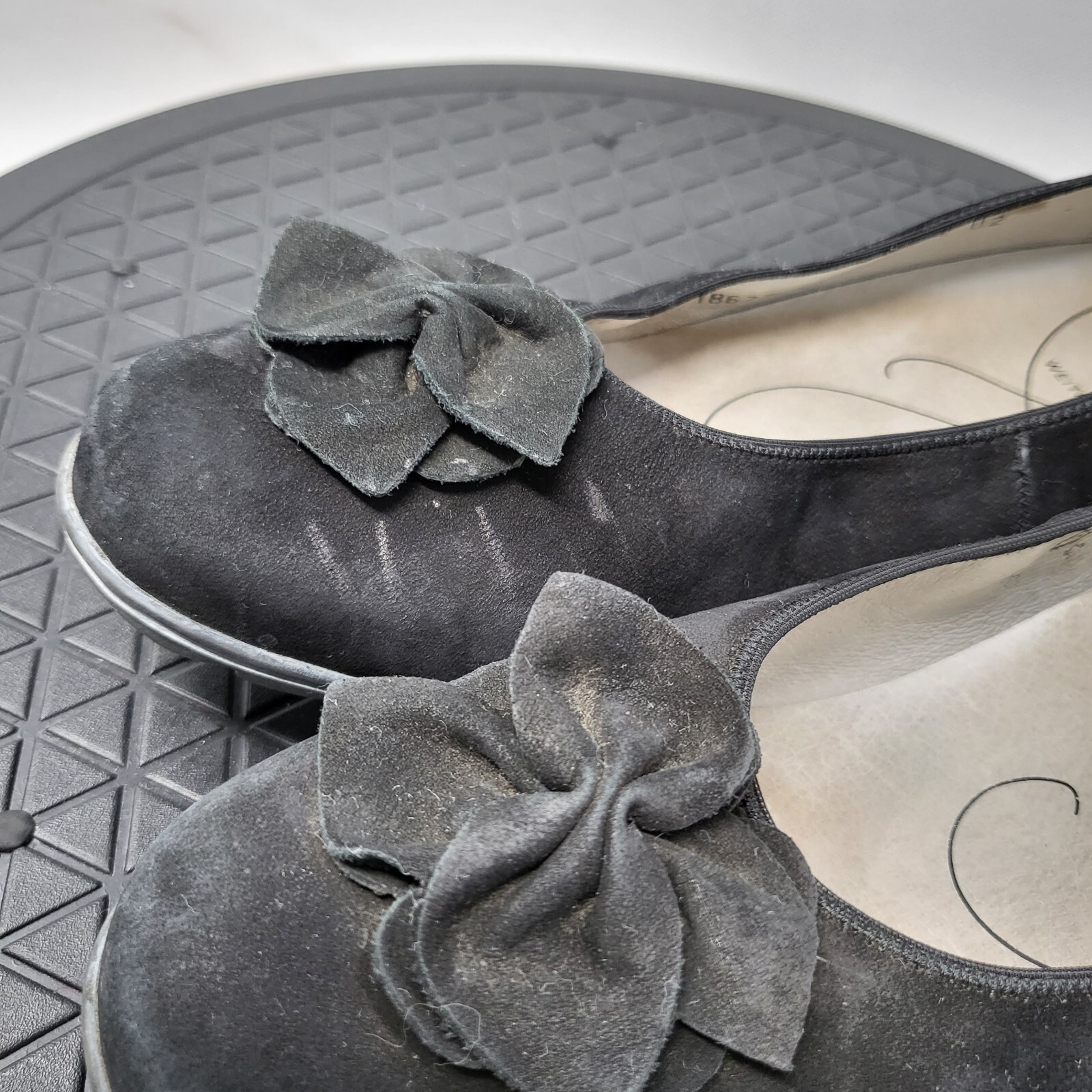Waldlaufer Women Size UK 7 1/2 / US 10 Black Leather Comfort Shoes