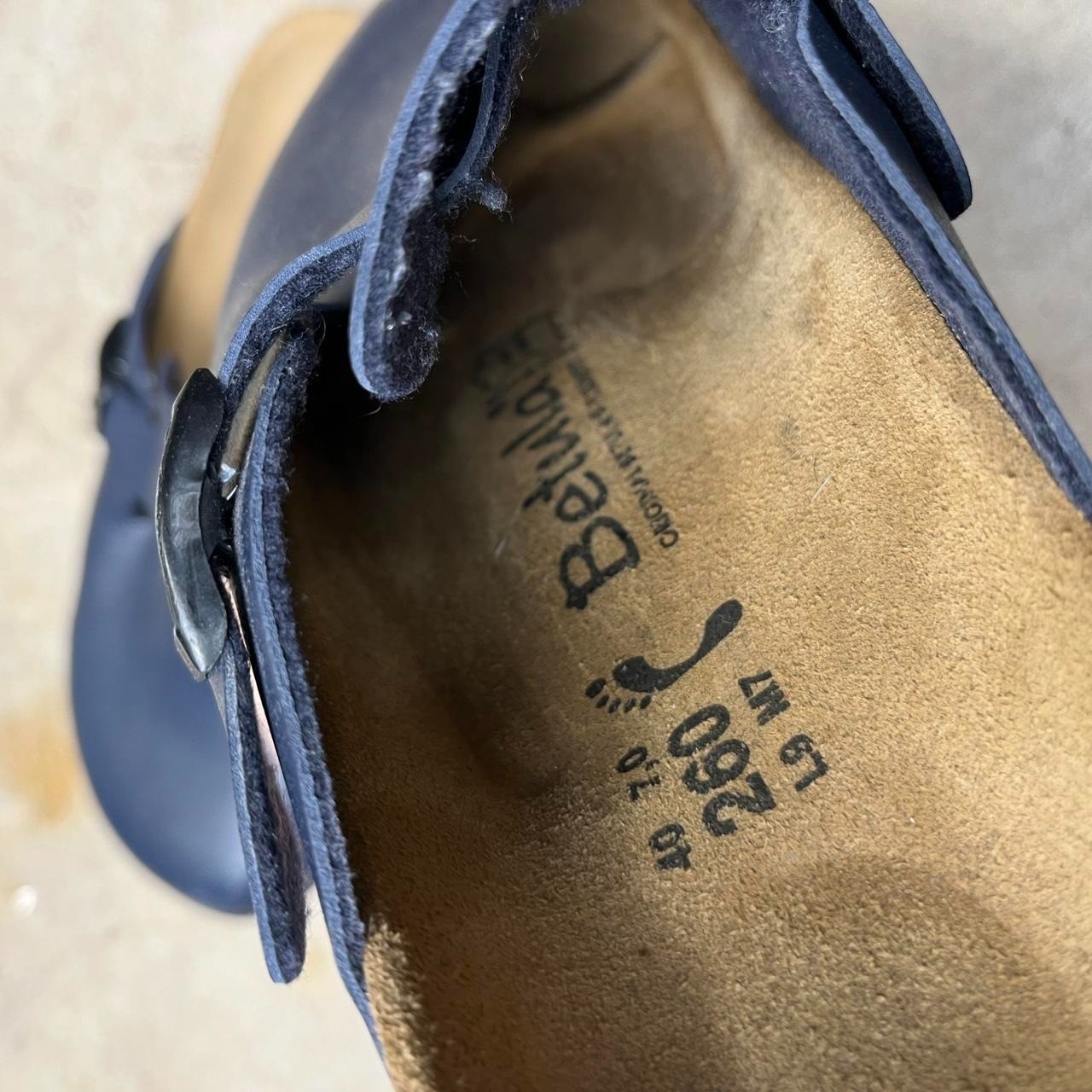 Birkenstock Betula Boston Clogs Navy Blue Mens 7 Women’s 9