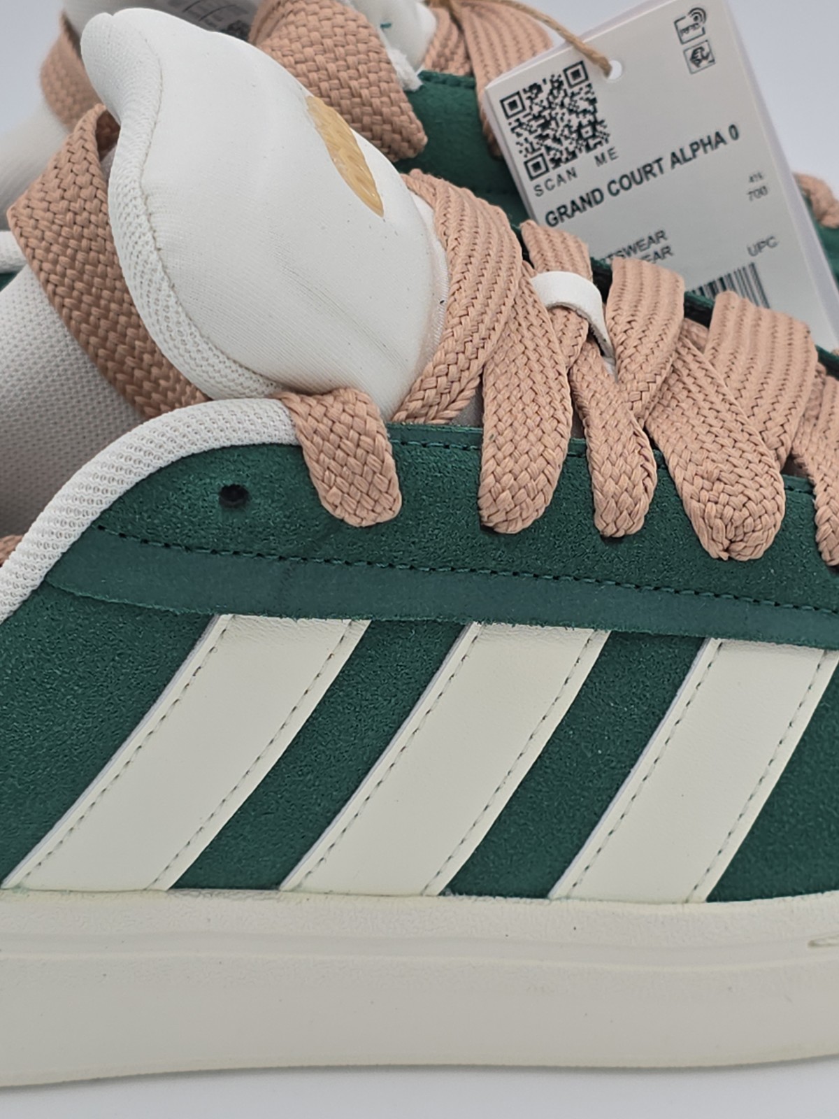 Adidas Women’s Size 6 Grand Court Alpha 00s ‘Collegiate Green’ – IH3850