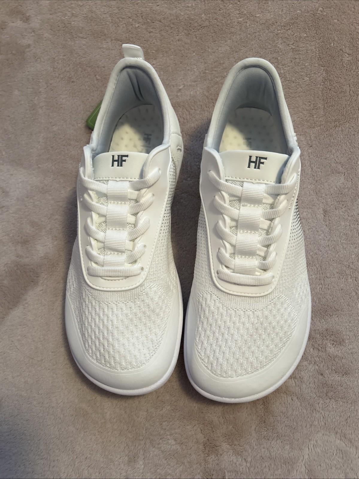 New! Hike Footwear HF Stride White/Grey Hiking Shoe Sneaker, Women’s Size 8/8.5