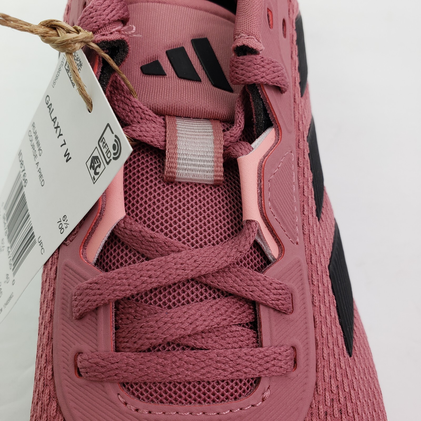 Adidas Galaxy 7 Womens Size 8 Semi Pink Crimson Running Sneaker Shoes ID8766