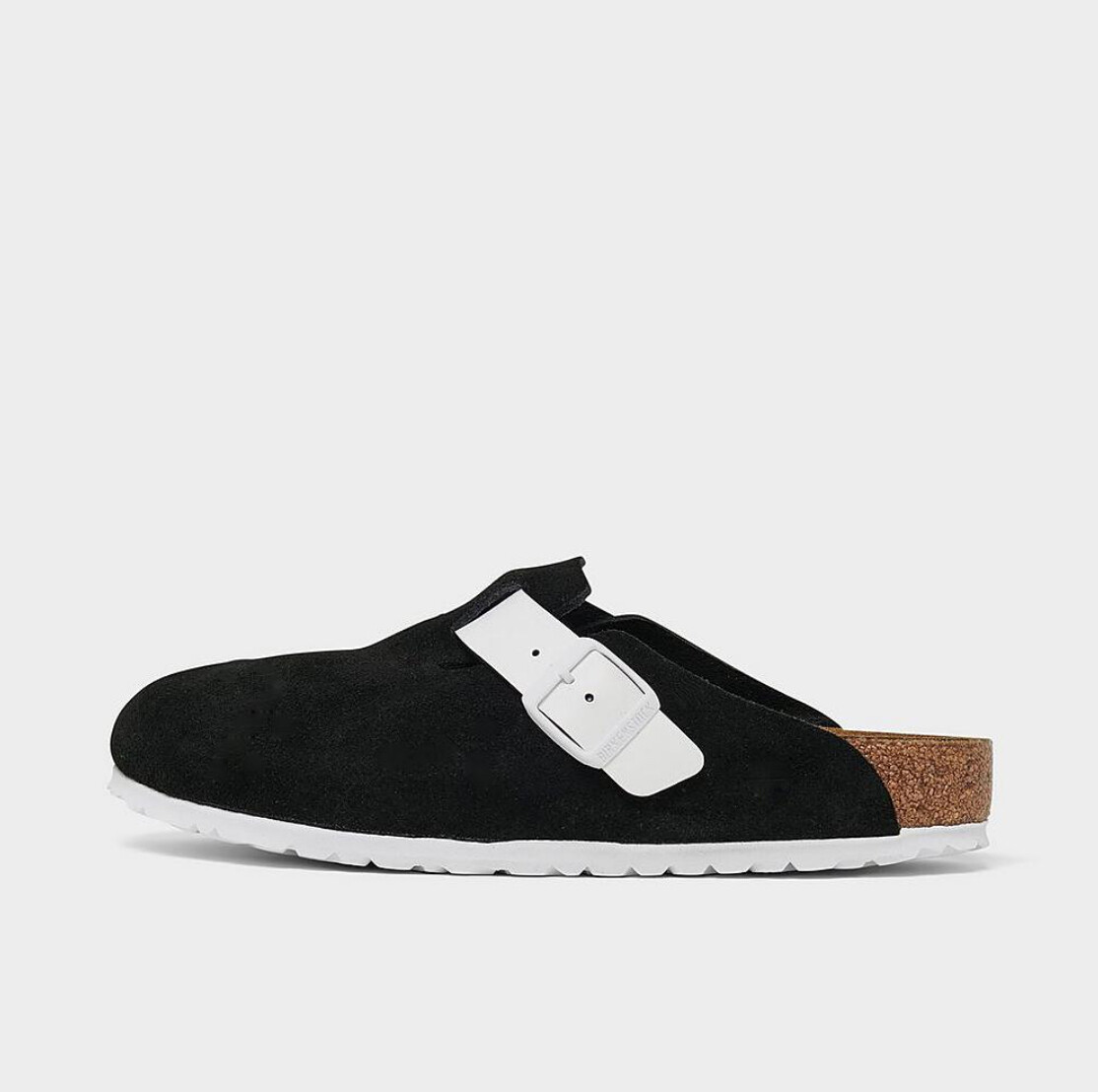 Birkenstock womens Boston Suede Leather/Birko-Flor narrow fit softbed NWB
