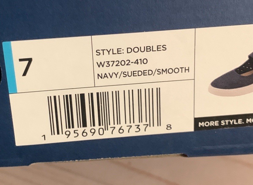 White Mountain Navy Blue Mary Jane Sneakers Shoes Women’s 7 W37202