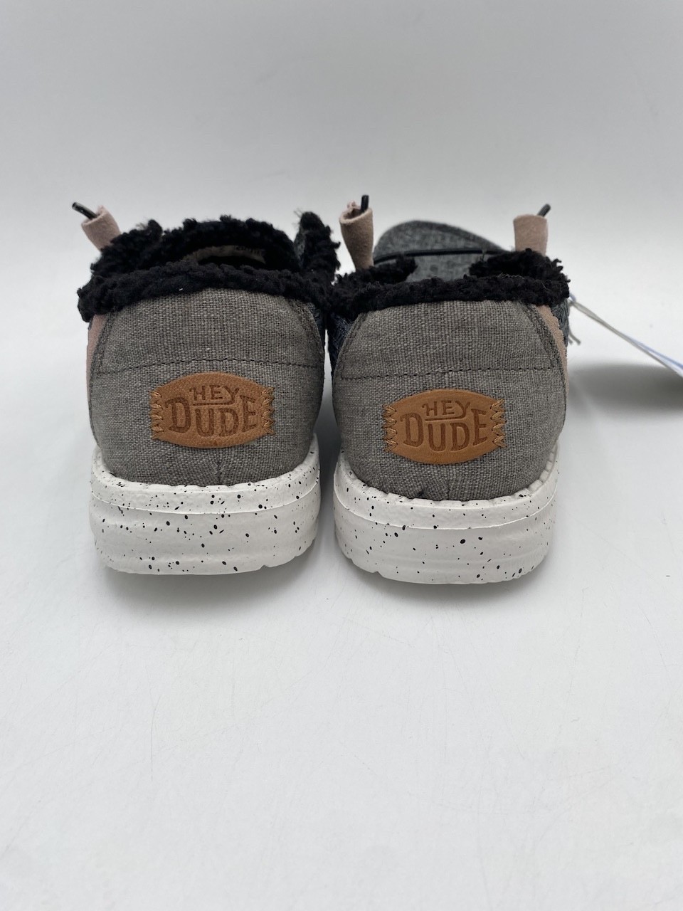 Hey Dude WENDY WARMTH Women’s NEW Cozy Loafers Charcoal Multiple Sizes