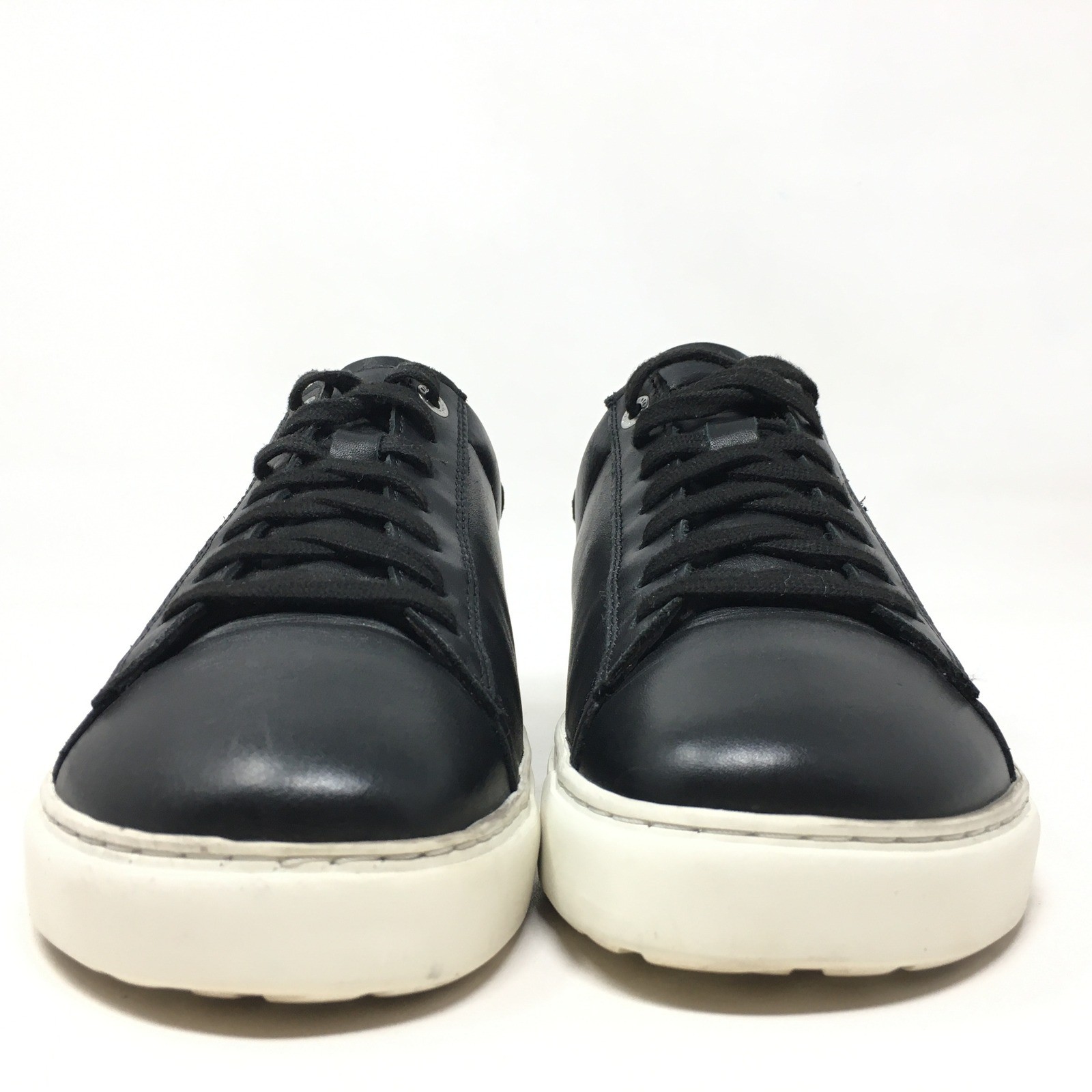 Birkenstock Bend Low Sneakers Shoes Womens Size 7 US 38 EU Black Leather
