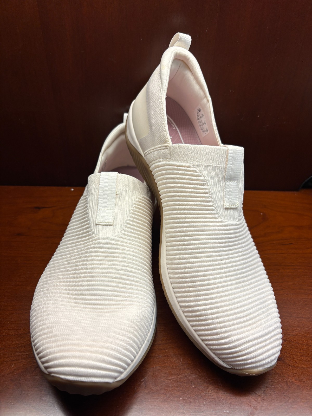 RYKA White Beige Mesh Women’s Slip-on Comfort Shoes US 12 W / EU 43