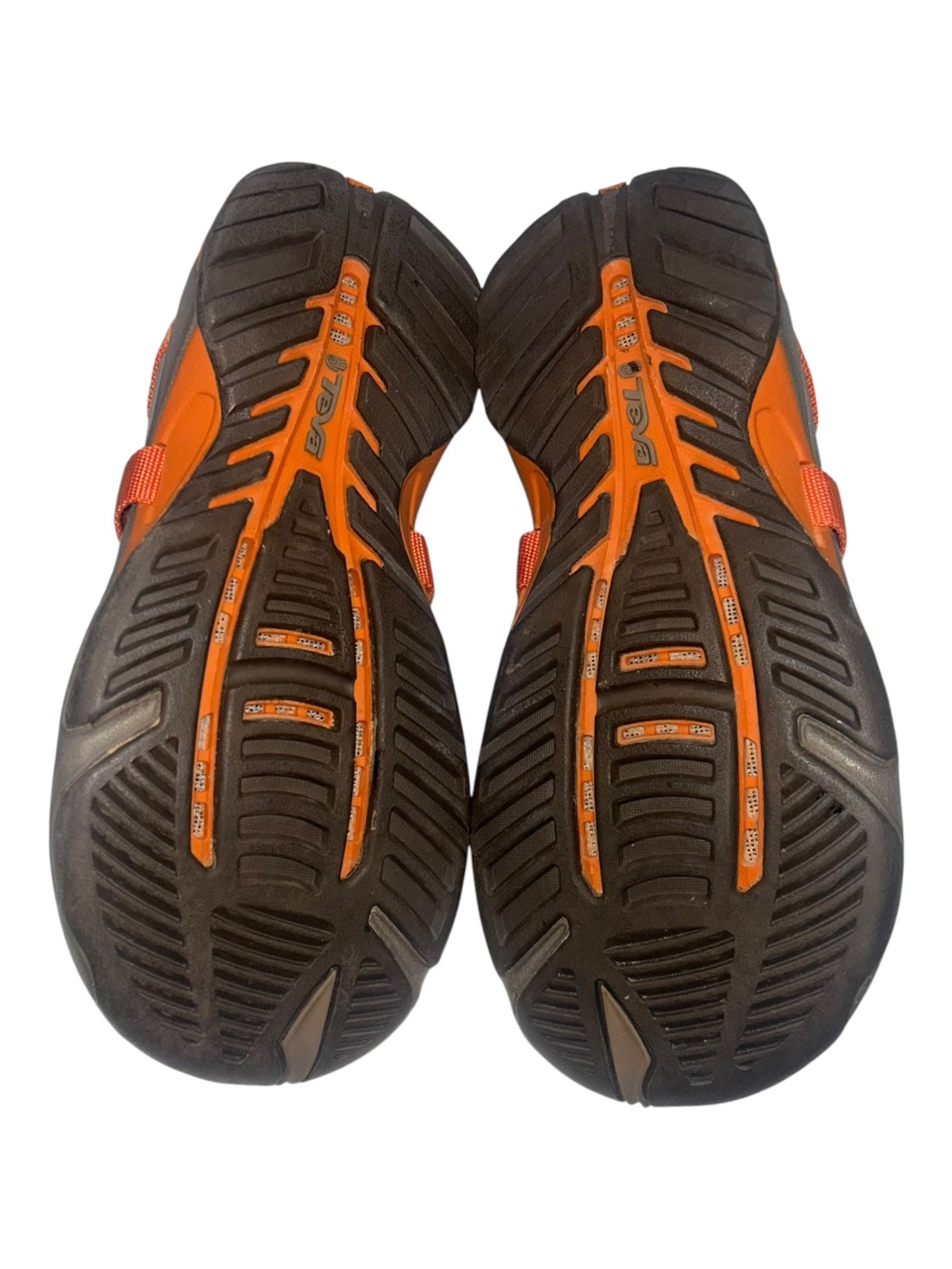 Teva Size 6.5 Orange Hiking Walking Casual River Water Shoes Sneakers Women’s