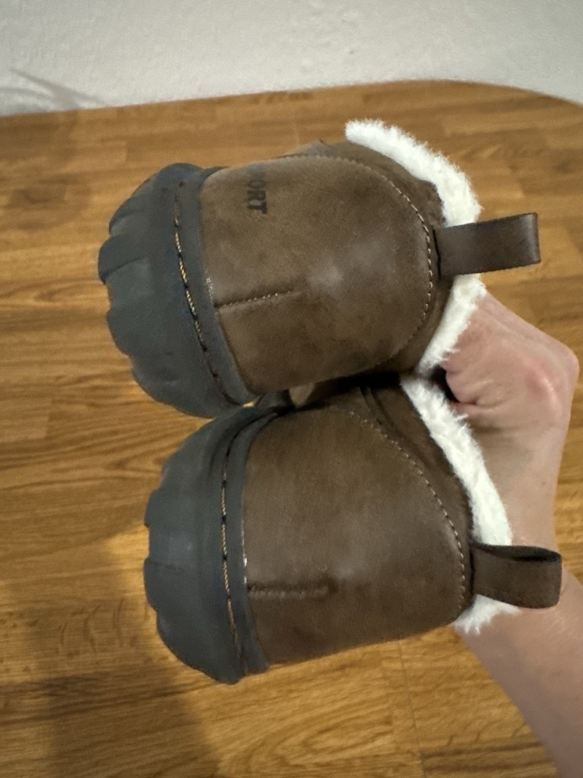 JSport by Jambu Eleno Brown Faux Fur Lined Slip On Shoes Women’s Size 9 M