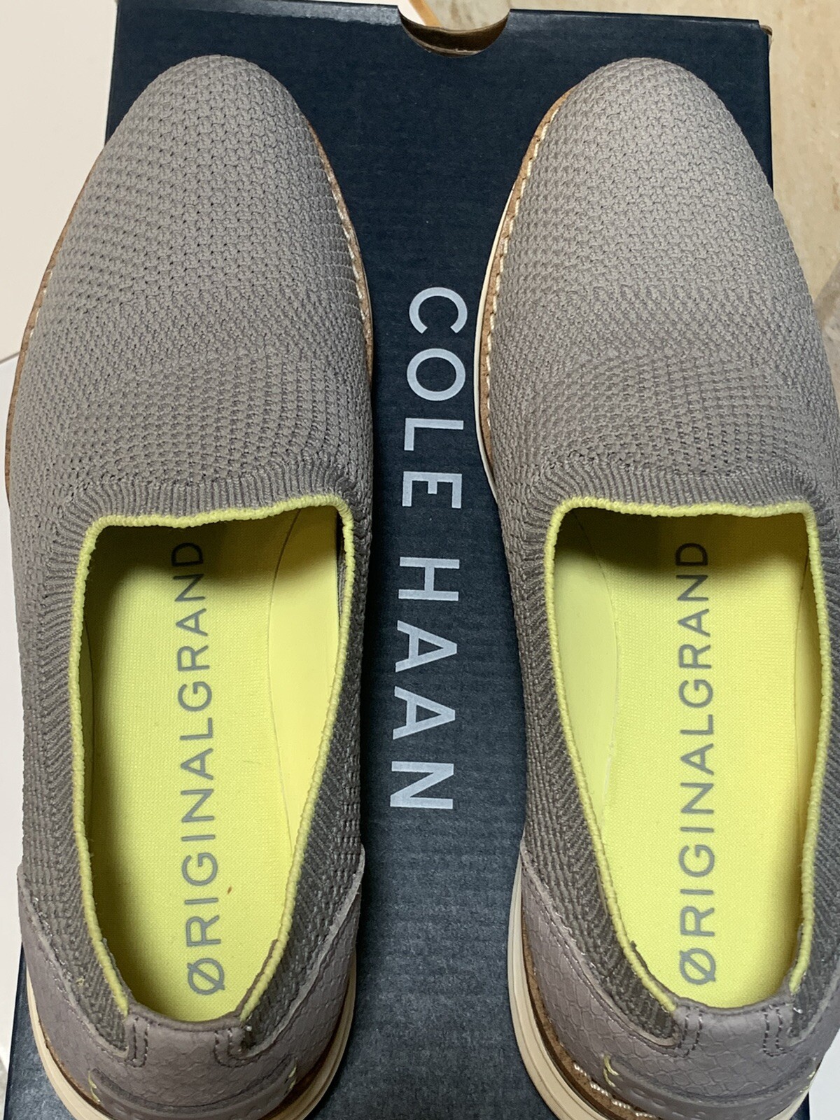 New Cole Haan Women Shoes Size 5.5 B Original Grand Cloud Loafers Sleet