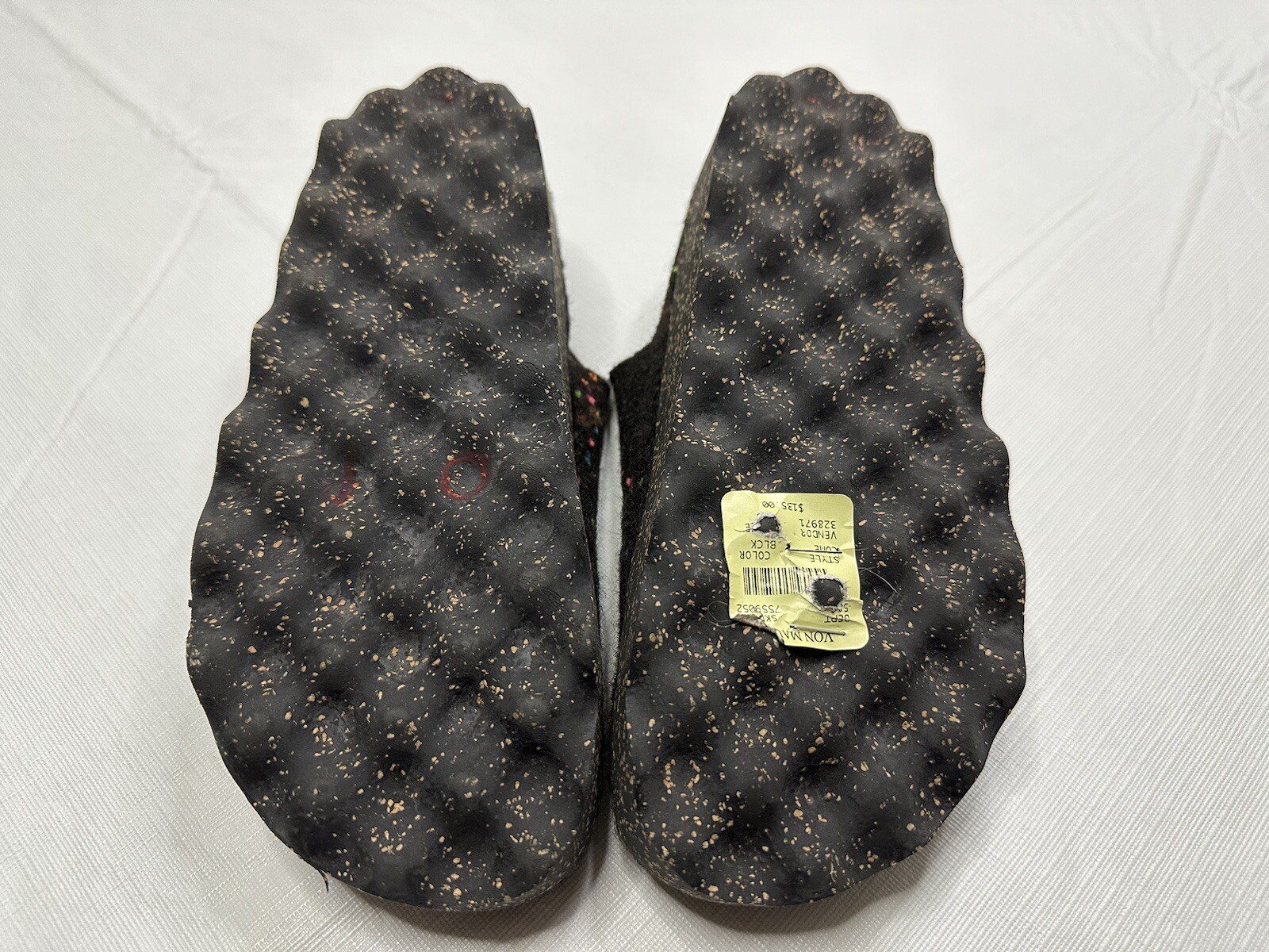 Asportuguesas by Fly London Come Slip On Shoes Mules Size 5.5 US Black LED