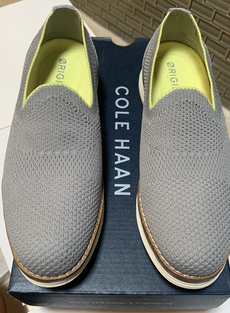 New Cole Haan Women Shoes Size 5.5 B Original Grand Cloud Loafers Sleet