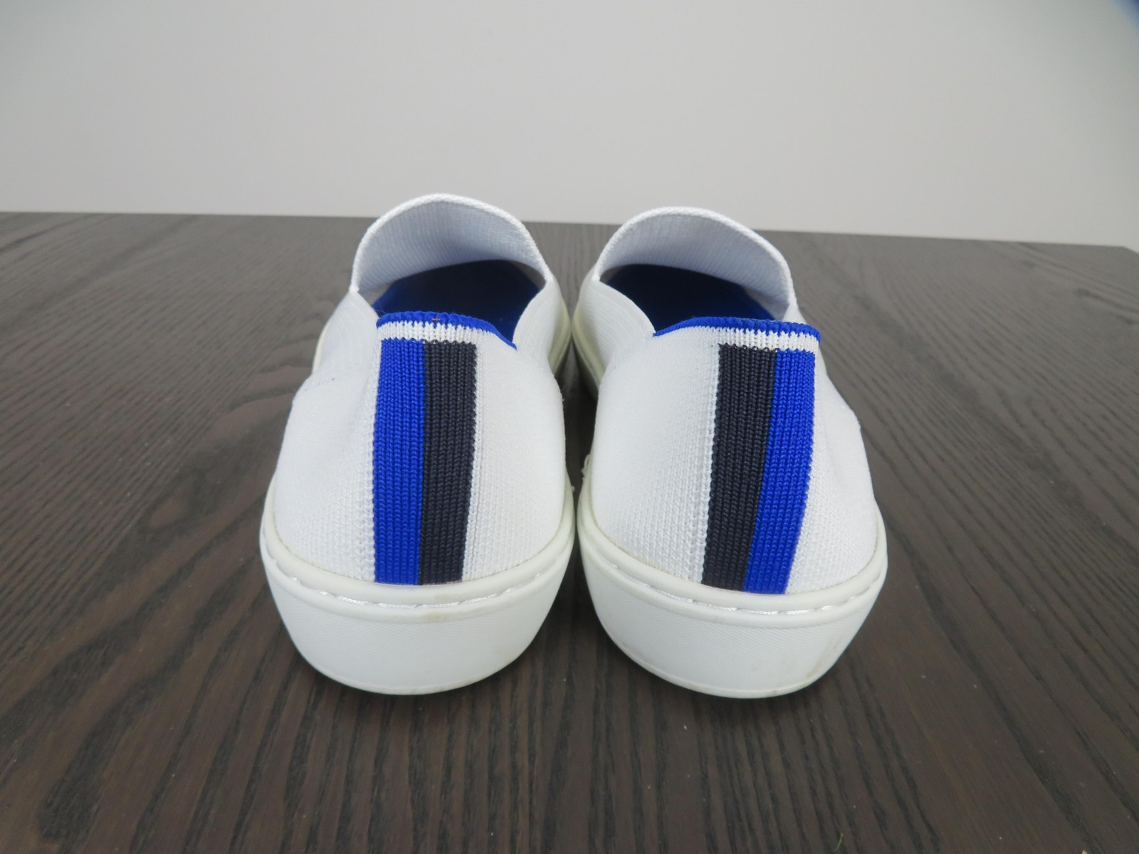 Rothy’s The Original Slip On Sneaker Womens 7 Shoes White Knit Casual Comfort
