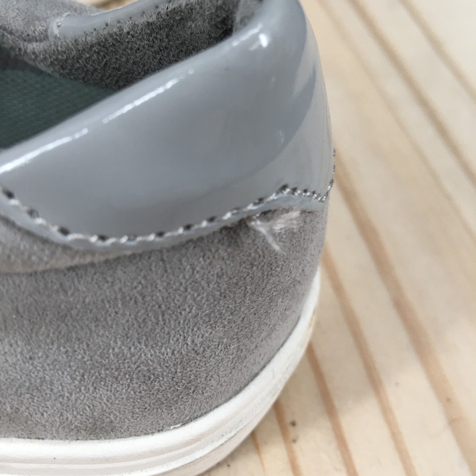 Dr Scholls Shoes Womens 7.5 W Nova Slip On Sneakers Gray Comfort Round Toe Low