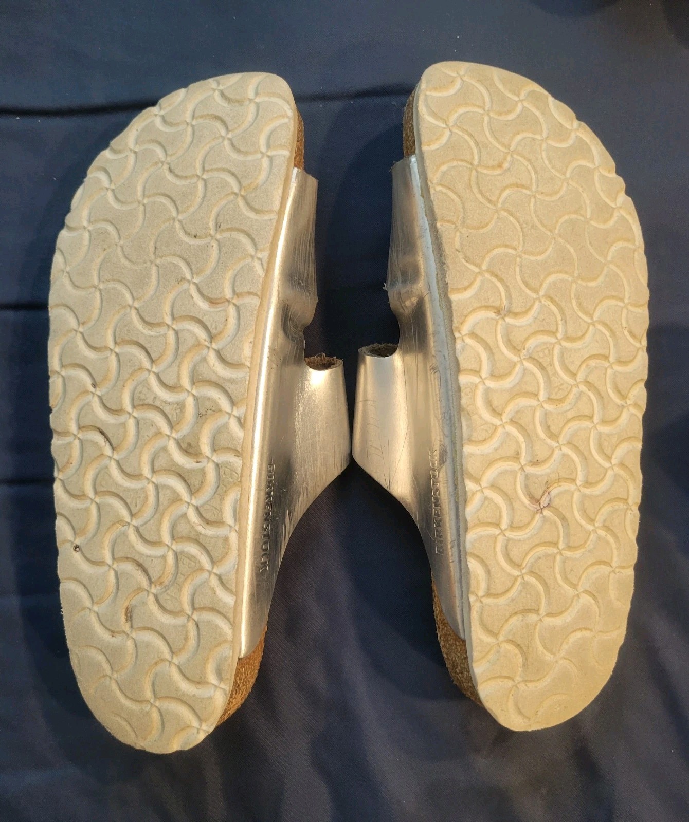 Birkenstock Sandals Closed Toe (37) + Betula Slides (36) + Chrome Silver (39)