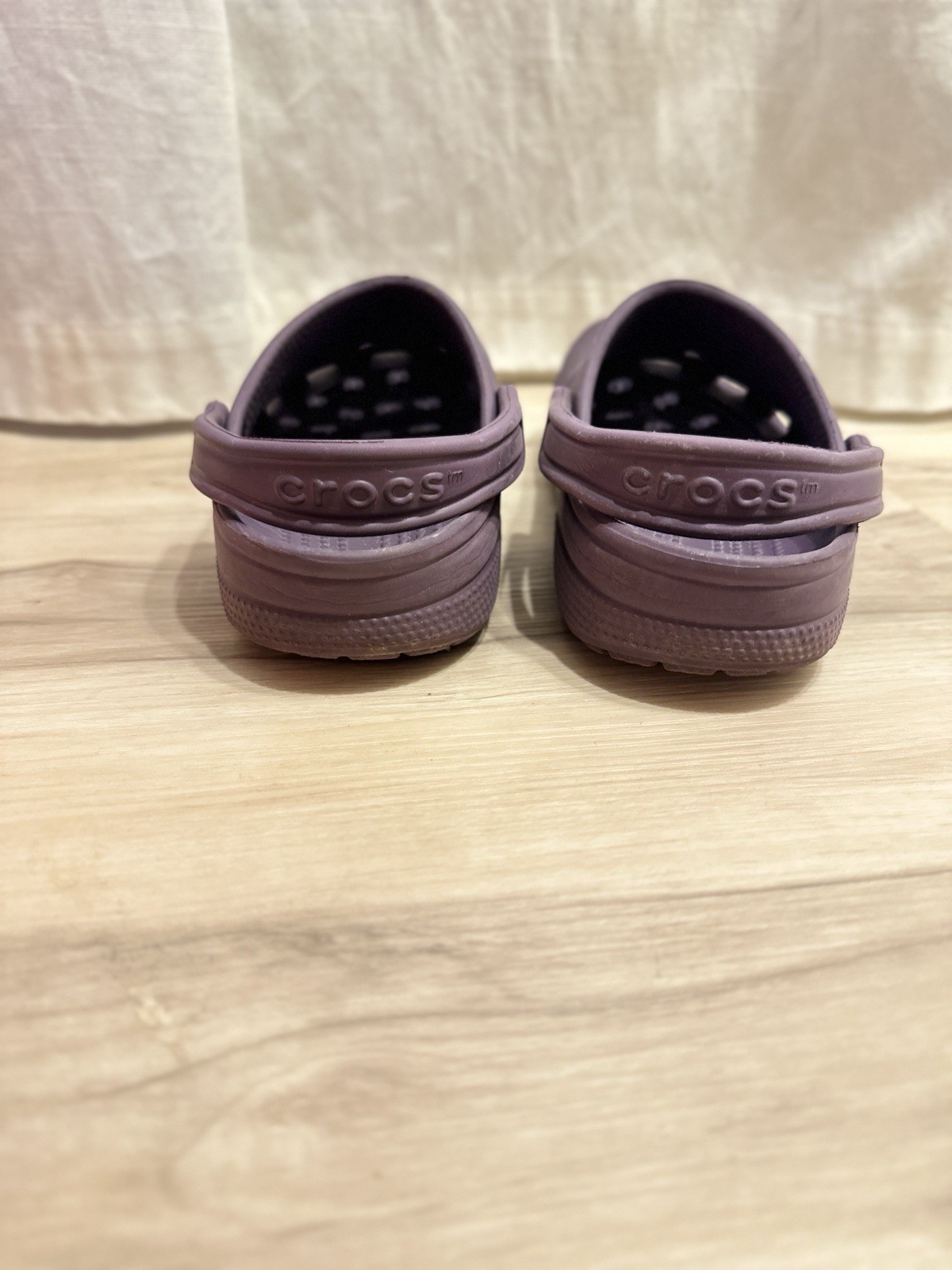 Crocs Classic Clog Purple US Women’s 7, Men’s 5 Slip On Shoe