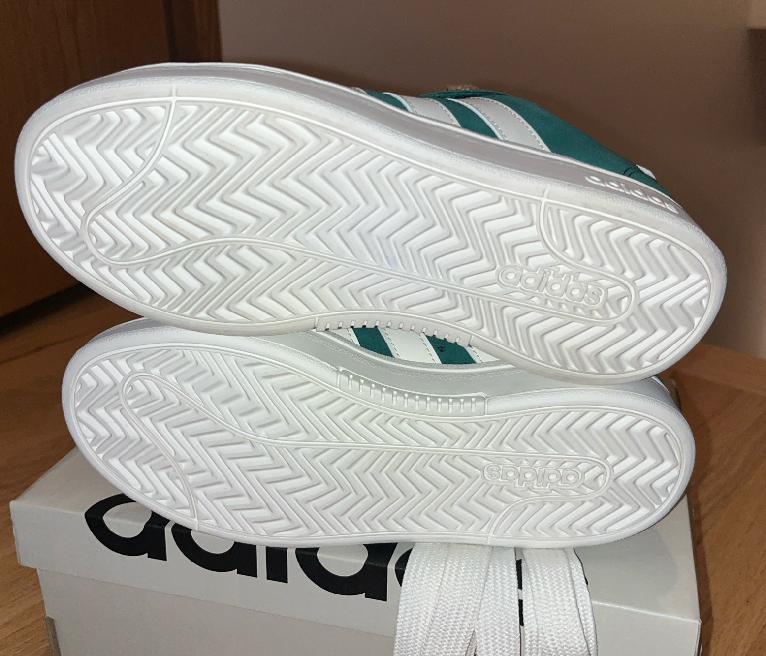 New Adidas Grand Court Alpha Sneakers Tennis Shoes Women’s Sz 7 Collegiate Green