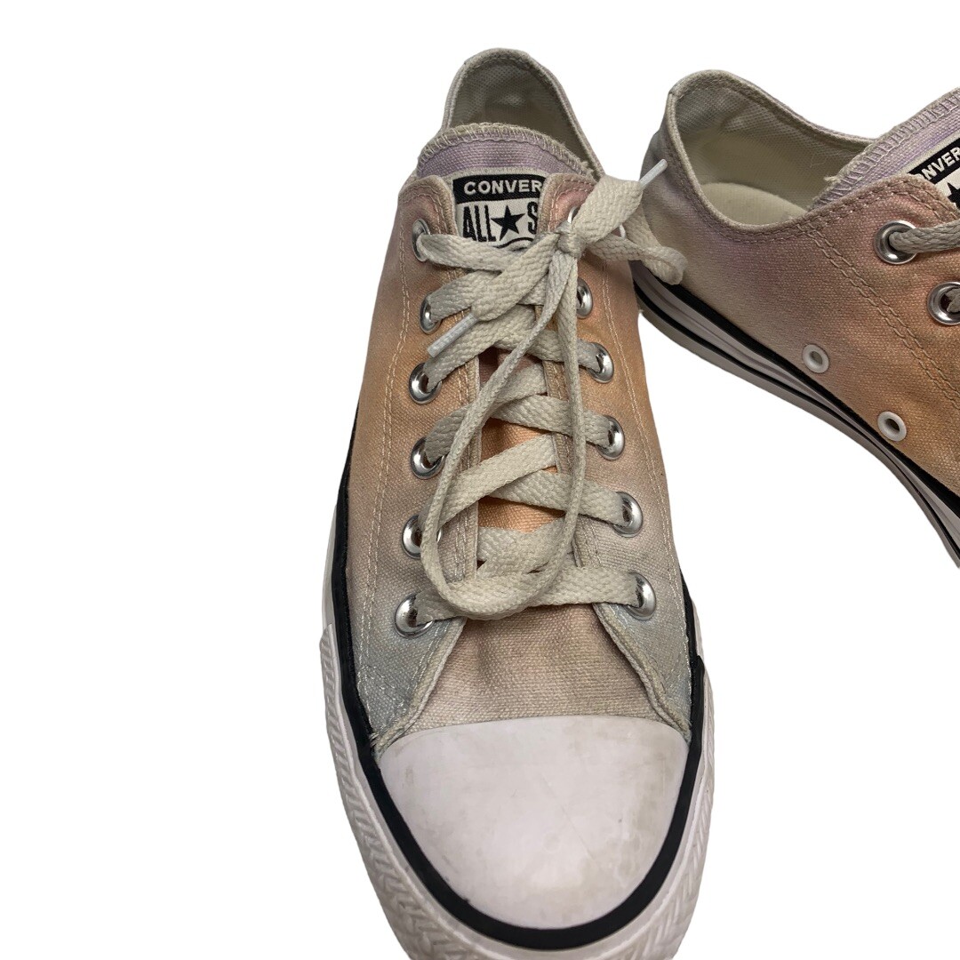 Converse Women’s Shoe’s Ombre Tie dye Low Top Athletic Sneakers 567909F Size 8.5