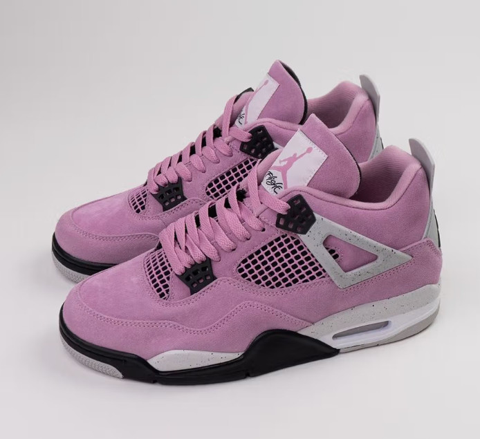Jordan 4 “Orchid” Mid Top Men’s Retro Basketball Shoes Us Size 5-12