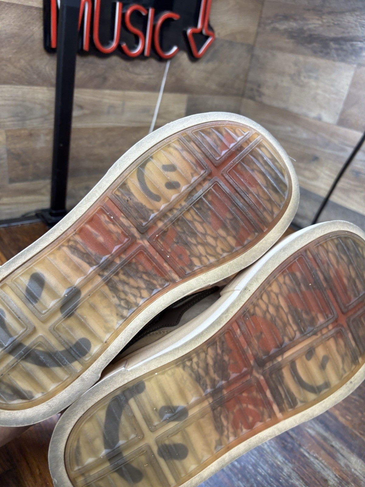 KillWinner Sneakers Womens 8.5 Smile Life Series Brown Skateboard Chunky Rope